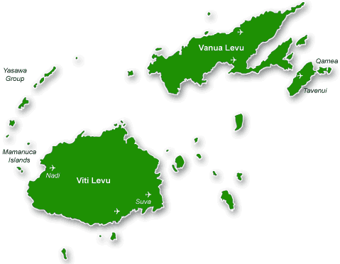 Fiji Map